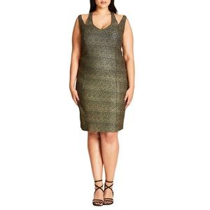 2/$20 NWT City Chic Party Dress 18W/M